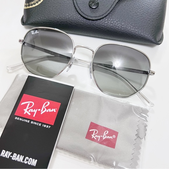 NEW Ray Bans 51mm square sunglasses - Picture 2 of 13
